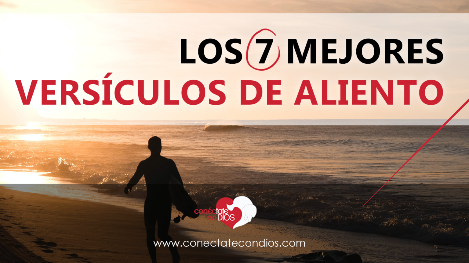 LOS 7 MEJORES VERSÍCULOS DE ALIENTO | Conéctate Con Dios