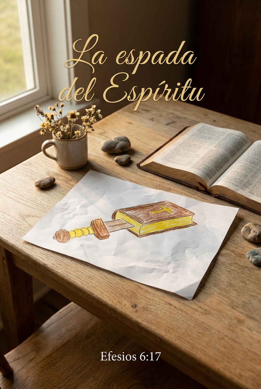 Espada del Espiritu, pieza de la armadura de dios para niños Pieza de la armadura de Dios para niños: Espada del Espiritu