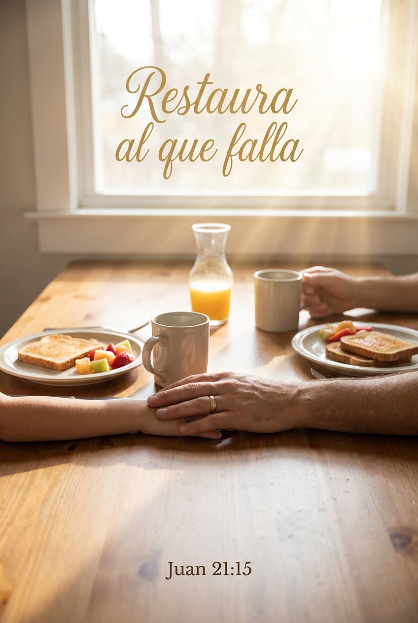 Restaura al que falla, principio de crianza cristiana Principio de crianza cristiana: Restaura al que falla